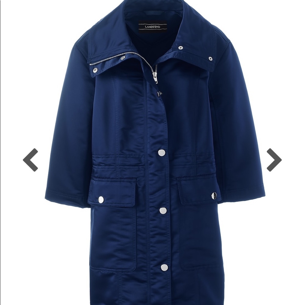 NWOT Lands End 3/4 Sleeve jacket 3X